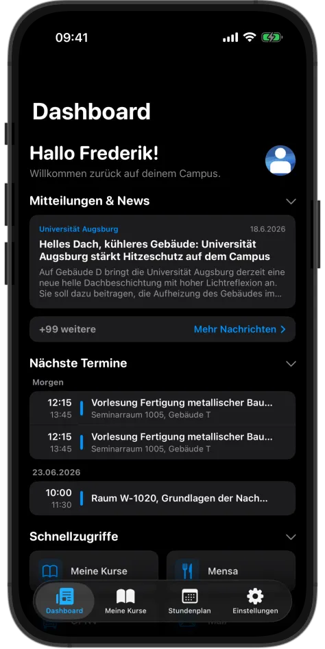 AuxCampus Dashboard